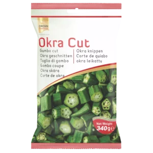 Okra cut 340g *