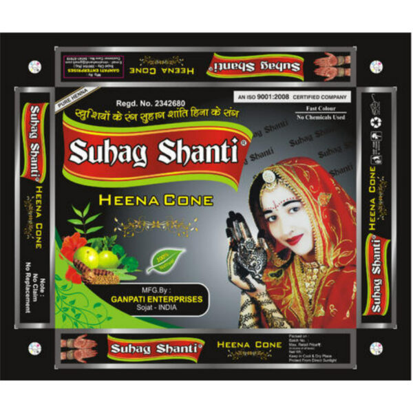 Henna Mehandi Cone 1stk