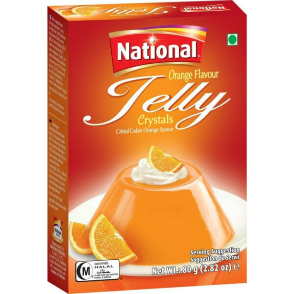 Jelly Crystals Orange Flavour 80g