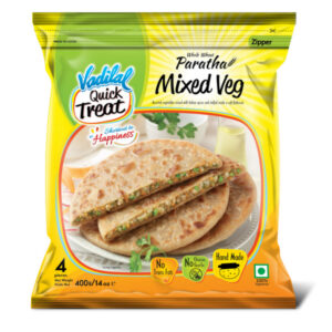 Mixed Vegetable Paratha 4 Pcs. 400g *