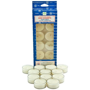 Nag Champa Perfumed T-Lite Candles 12piece