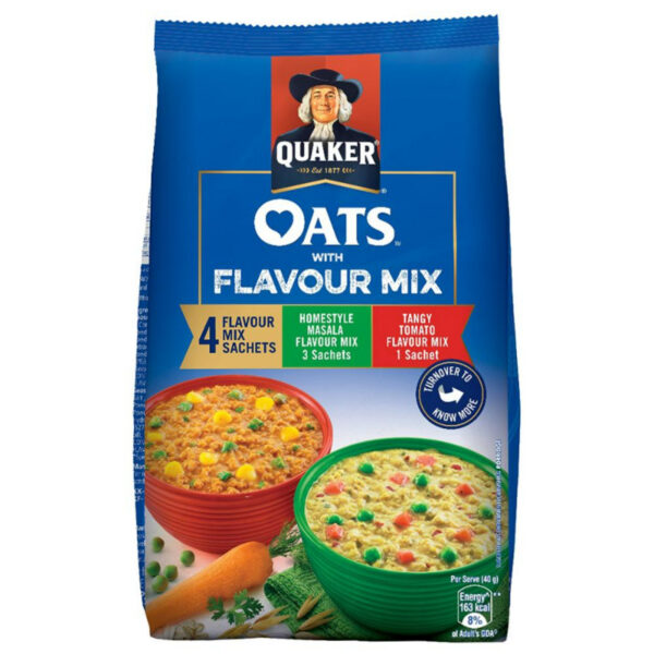 Oats with Flavour Mix (4 Flavour Mix Saquets) 200g