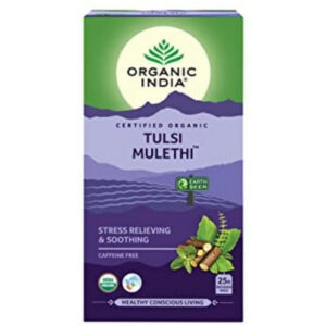 Organic India Tulsi Mulethi Tea (25 bags)
