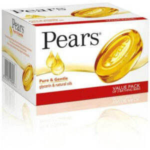 Pears Pure and Gentle Soap 3x125g 375g