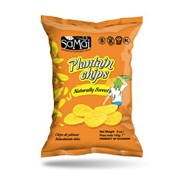 Plantain Chips Naturally Sweet 75g