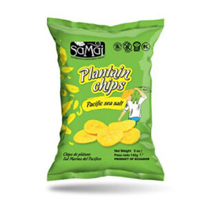 Plantain Chips Pacific Sea Salt 75g