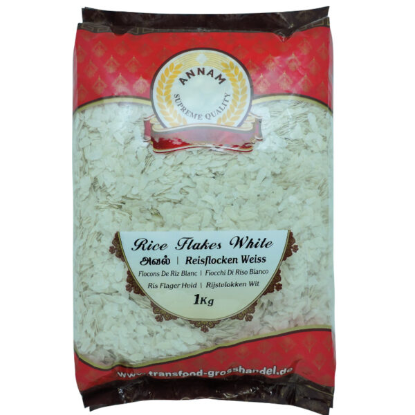 Rice Flake White (Medium) 1kg