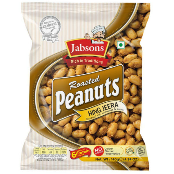 Roasted Peanuts Hing Jeera 140g