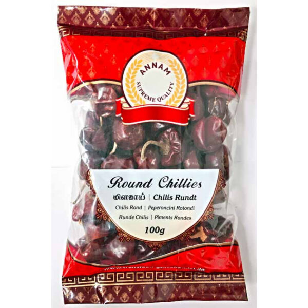 Round Chilli Whole 100g