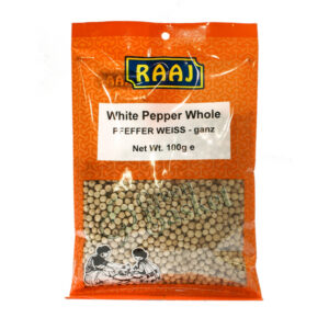 White Pepper Whole 100g