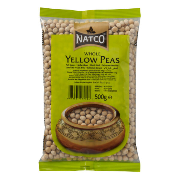 Whole Yellow Peas 500g