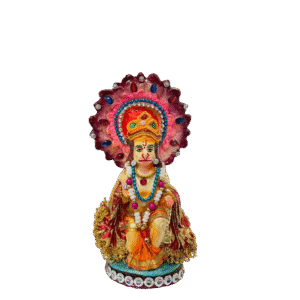 Statue Hanumanji orange (14.5cm)