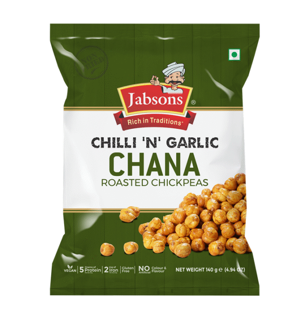 Roasted Chana - Chilli Garlic 140g