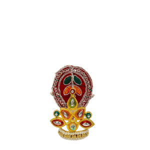Mukut (stone crown) with fabric (M8)