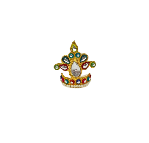 Mukut multicolor (stone crown) small (M6)