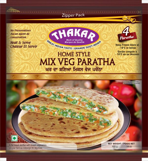 Mix Veg Paratha 400g *