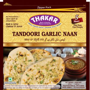 Tandoori Naan Garlic 425g *