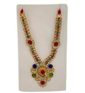 Mala for God - Colourful Stones (9cm) (M2)